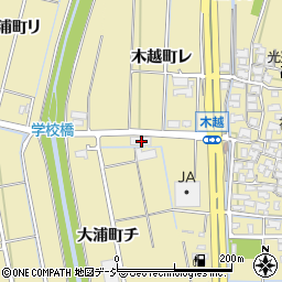石川県金沢市木越町レ30周辺の地図
