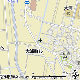 石川県金沢市大浦町ル72周辺の地図