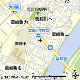 石川県金沢市粟崎町ホ19-9周辺の地図