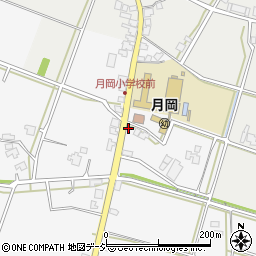 消防機関　富山市消防団富山方面団月岡分団周辺の地図