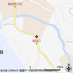 富山県砺波市東別所新周辺の地図