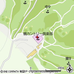 鶴カントリー倶楽部　コース管理事務所周辺の地図