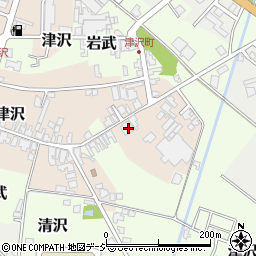 富山県小矢部市津沢111周辺の地図