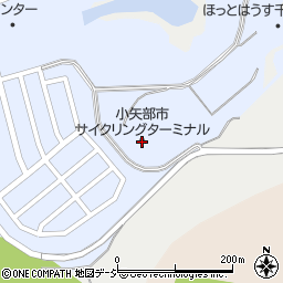 小矢部市サイクリングターミナル周辺の地図