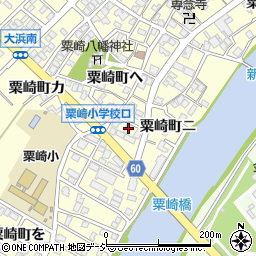 石川県金沢市粟崎町ホ2-1周辺の地図
