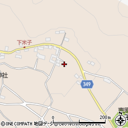 長野県須坂市米子306周辺の地図
