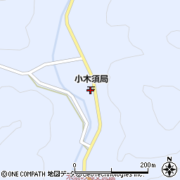 栃木県那須烏山市小木須1938周辺の地図