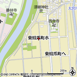石川県金沢市東蚊爪町ホ周辺の地図