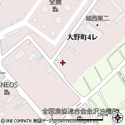 石川県金沢市大野町レ周辺の地図