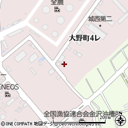石川県金沢市大野町（レ）周辺の地図