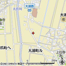 石川県金沢市大浦町ル66周辺の地図