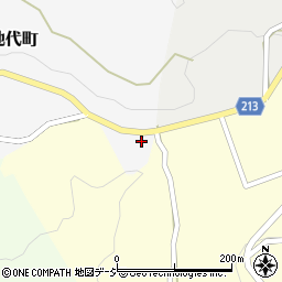 石川県金沢市地代町レ周辺の地図
