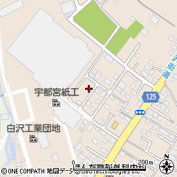 栃木県宇都宮市白沢町576周辺の地図