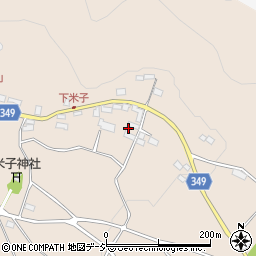 長野県須坂市米子267周辺の地図