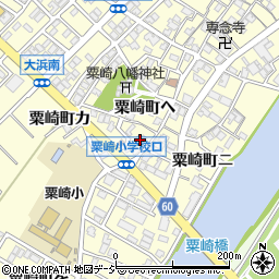 石川県金沢市粟崎町ヘ72周辺の地図