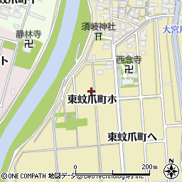 石川県金沢市東蚊爪町ホ60周辺の地図
