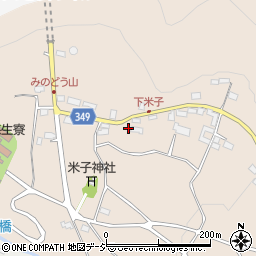 長野県須坂市米子99周辺の地図