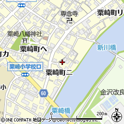 石川県金沢市粟崎町ニ41周辺の地図