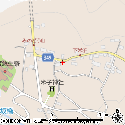 長野県須坂市米子97周辺の地図