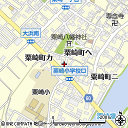 石川県金沢市粟崎町ヘ86周辺の地図