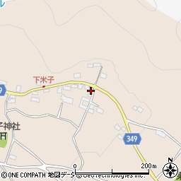 長野県須坂市米子269周辺の地図