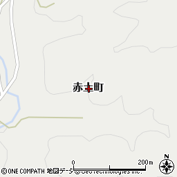 茨城県常陸太田市赤土町周辺の地図