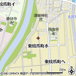 石川県金沢市東蚊爪町ホ63周辺の地図