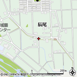 富山県富山市辰尾周辺の地図