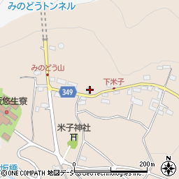 長野県須坂市米子96周辺の地図