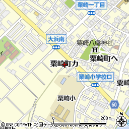 石川県金沢市粟崎町カ周辺の地図