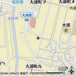 石川県金沢市大浦町ル63周辺の地図