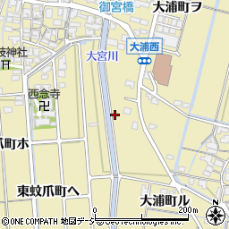 石川県金沢市大浦町ル55周辺の地図