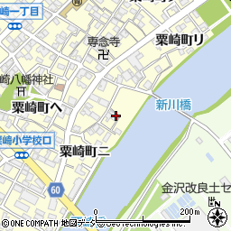 石川県金沢市粟崎町ニ56周辺の地図