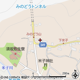 長野県須坂市米子34周辺の地図