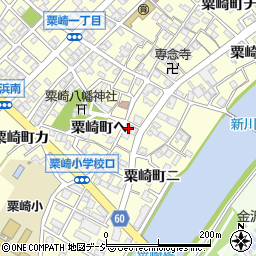 石川県金沢市粟崎町ヘ8周辺の地図
