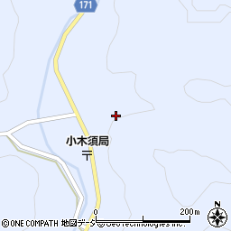 栃木県那須烏山市小木須1969周辺の地図