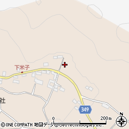 長野県須坂市米子299周辺の地図