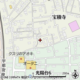 栃木県塩谷郡高根沢町宝積寺2262-1周辺の地図