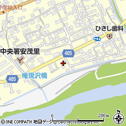 サークルＫ長野安茂里店周辺の地図