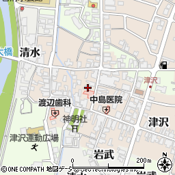 北陸銀行津沢第二 ＡＴＭ周辺の地図