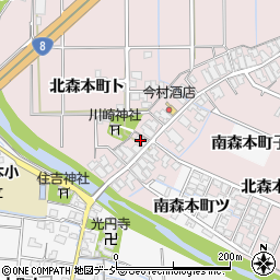 森建築設計周辺の地図