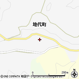石川県金沢市地代町周辺の地図