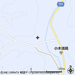 栃木県那須烏山市小木須2165周辺の地図