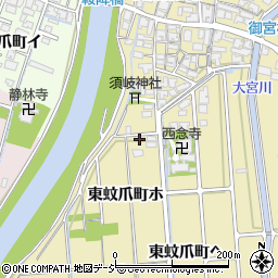 石川県金沢市東蚊爪町ホ36周辺の地図