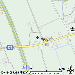 栃木県塩谷郡高根沢町太田709周辺の地図