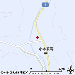 栃木県那須烏山市小木須1956周辺の地図