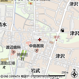 富山県小矢部市津沢368-3周辺の地図