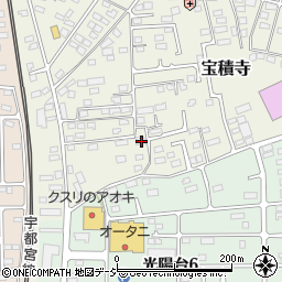 栃木県塩谷郡高根沢町宝積寺2261-39周辺の地図