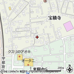 栃木県塩谷郡高根沢町宝積寺2263-9周辺の地図