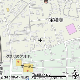 栃木県塩谷郡高根沢町宝積寺2258-11周辺の地図